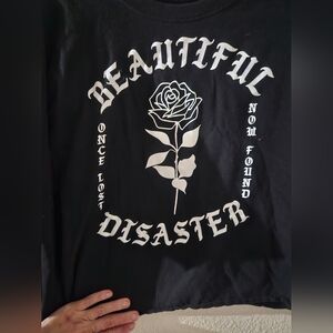 Beautiful Disaster "Once Lost" Long Sleeve Shirt